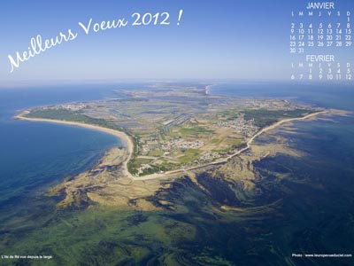 Photo aérienne de l'Île de Ré