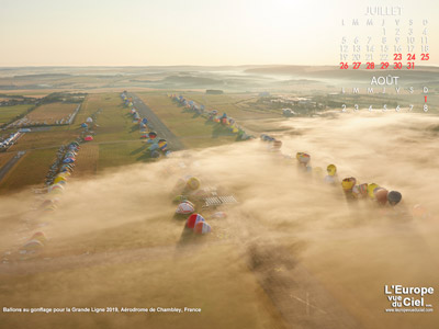 La Grande Ligne au Mondial Air Ballons 2019 sur l'aérodrome de Chambley (Meuthe-et-Moselle)