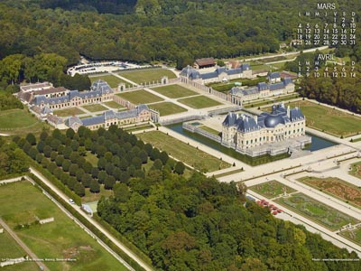 Le château de Vaux-le-Vicomte (Maincy, Seine-et-Marne)