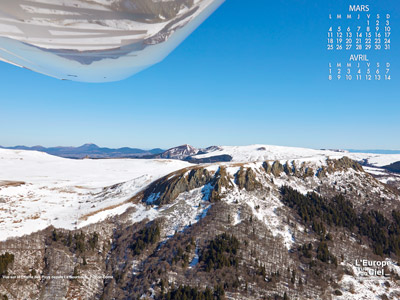 La chaîne des Puys (Puy de Dôme)