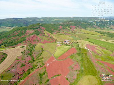 Le Rougier de Camarès (Aveyron)