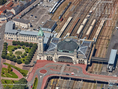 La gare de Limoges-Bénédictins (Haute-Vienne)