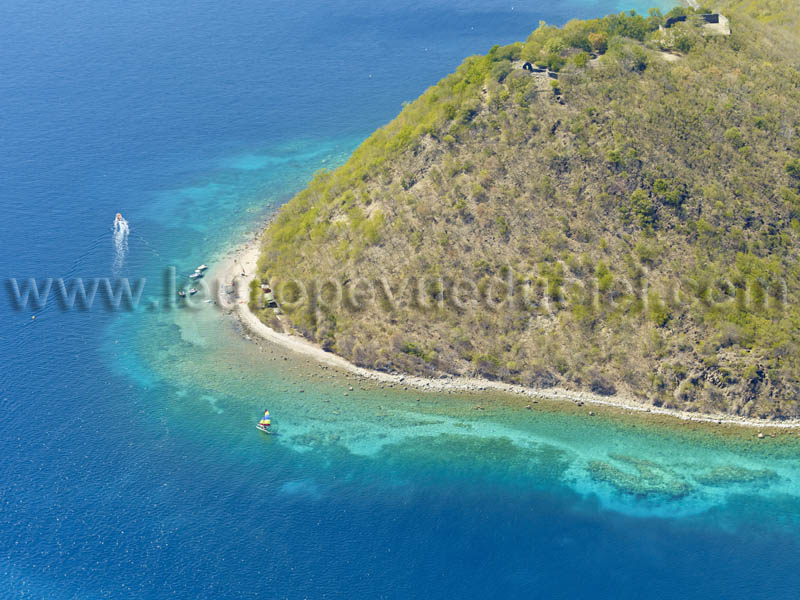 Photo aérienne de Guadeloupe