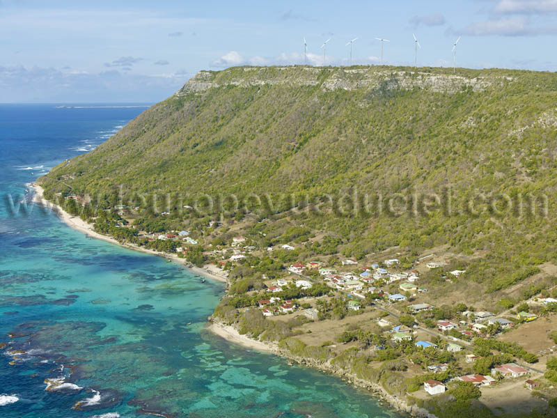 Photo aérienne de Guadeloupe