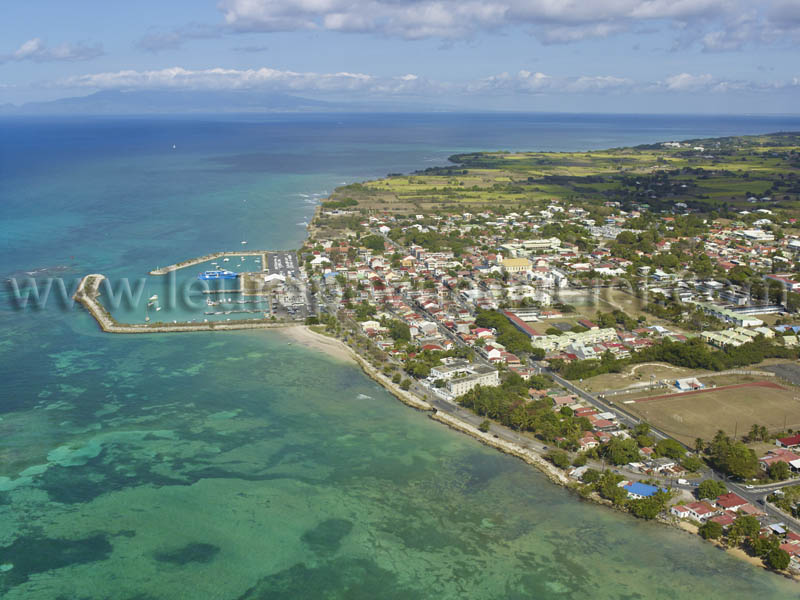 Photo aérienne de Guadeloupe