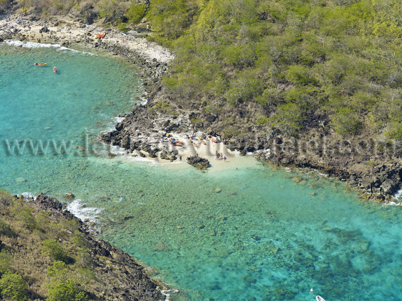 Photo aérienne de Guadeloupe