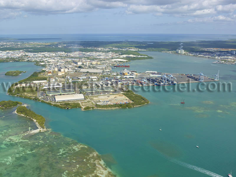 Photo aérienne de Guadeloupe