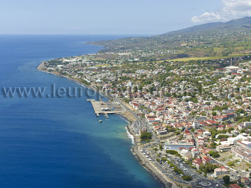 Photo aérienne de Guadeloupe