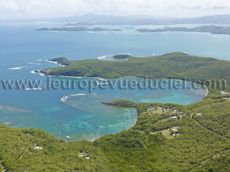 Photo aérienne de Guadeloupe