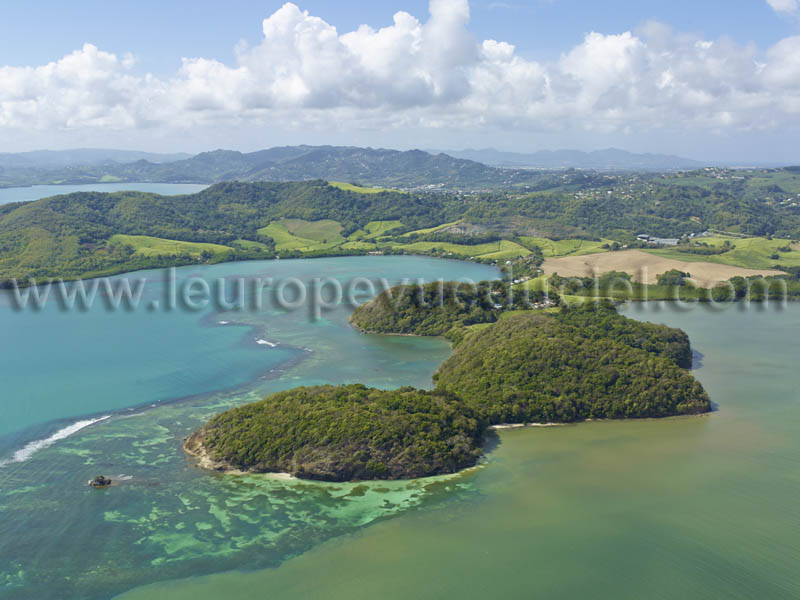 Photo aérienne de Guadeloupe