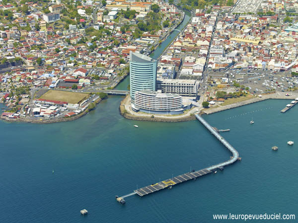 Photo aérienne de Fort de France (Martinique)