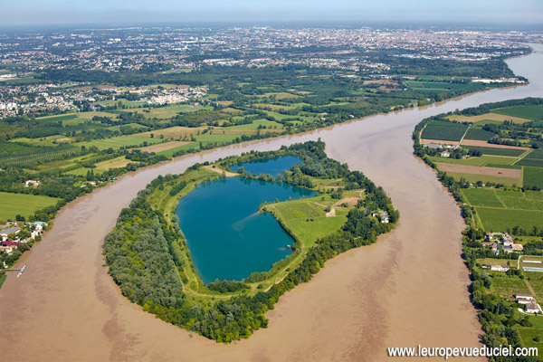 L'île de la Lande sur la Garonne