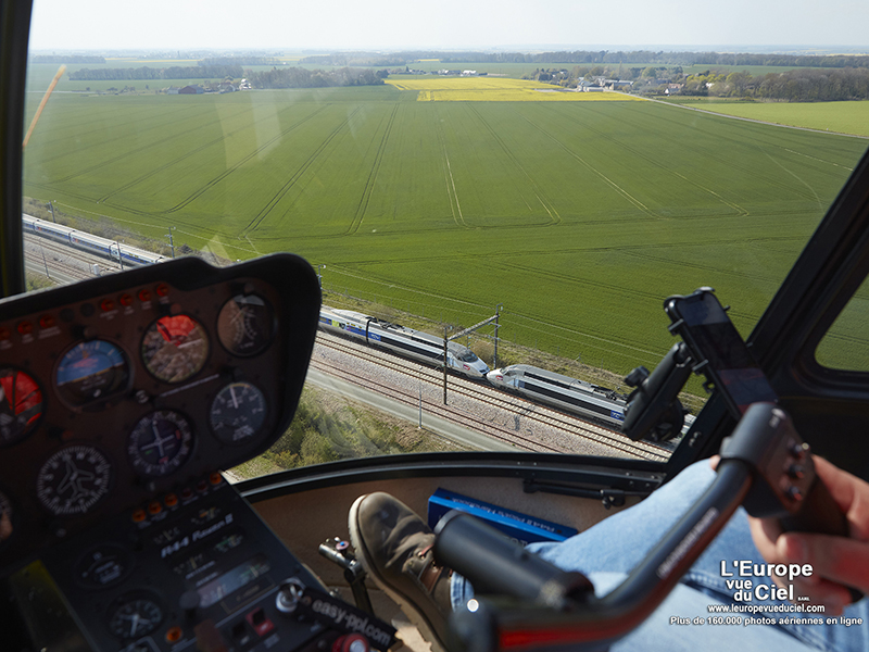 Photos ariennes du réseau ferroviaire