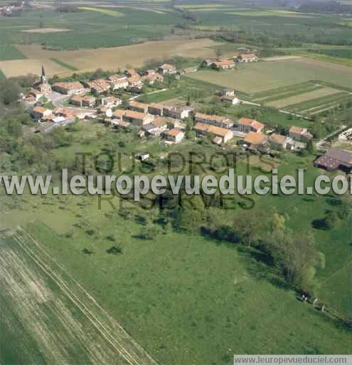 Photo aérienne de Morville-sur-Seille