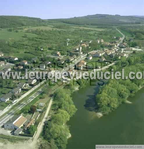 Photo aérienne de Champey-sur-Moselle