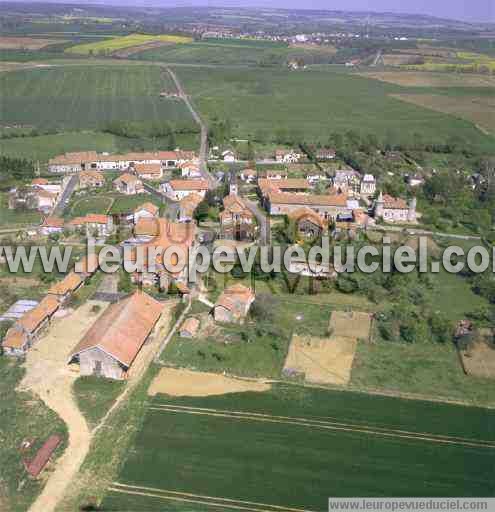 Photo aérienne de Manoncourt-sur-Seille