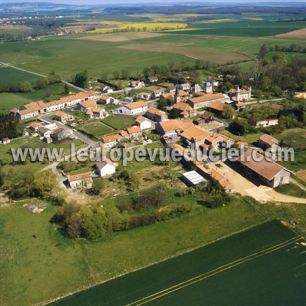 Photo aérienne de Manoncourt-sur-Seille