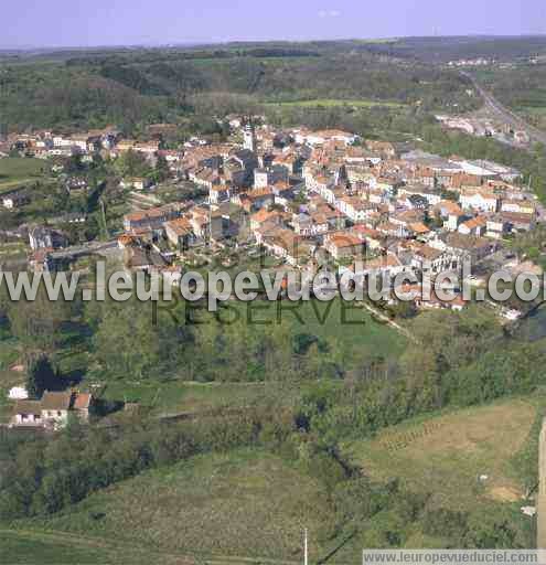 Photo aérienne de Thiaucourt-Regniville