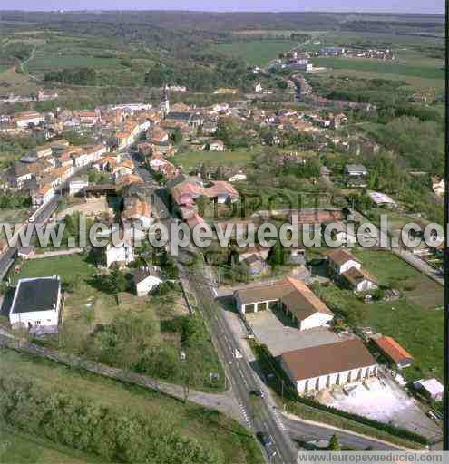 Photo aérienne de Thiaucourt-Regniville