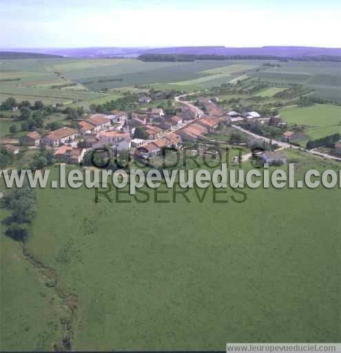 Photo aérienne de Burthecourt-aux-Chnes