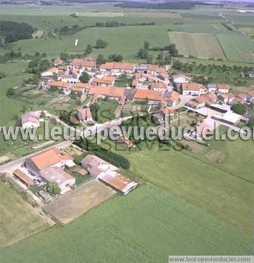 Photo aérienne de Burthecourt-aux-Chênes