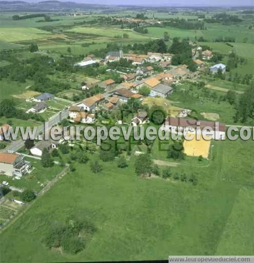 Photo aérienne de Bey-sur-Seille