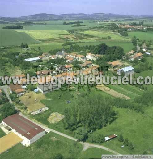 Photo aérienne de Bey-sur-Seille