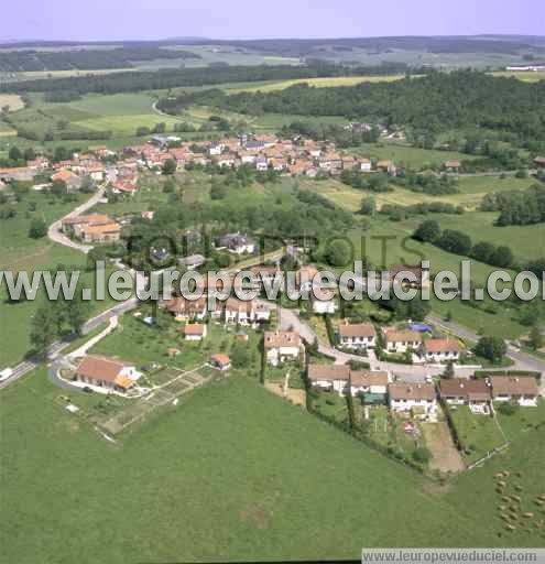 Photo aérienne de Moncel-sur-Seille