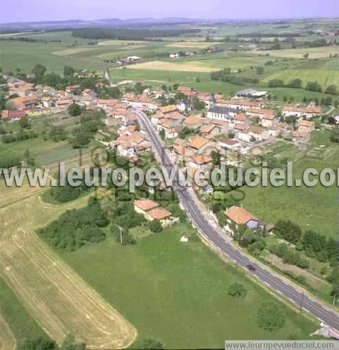 Photo aérienne de Moncel-sur-Seille