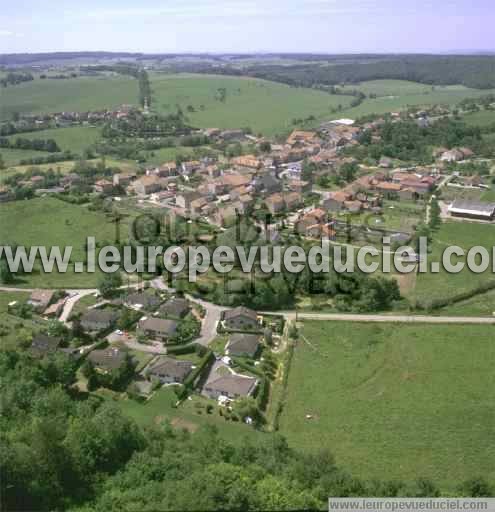 Photo aérienne de Moncel-sur-Seille