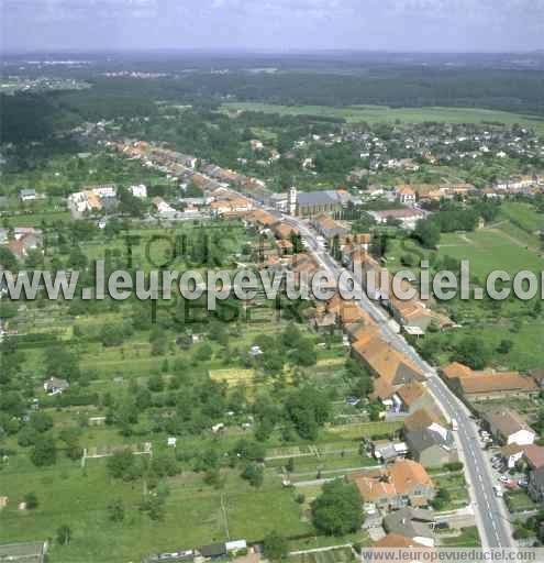 Photo aérienne de Porcelette