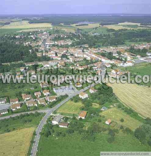 Photo aérienne de Gerbviller