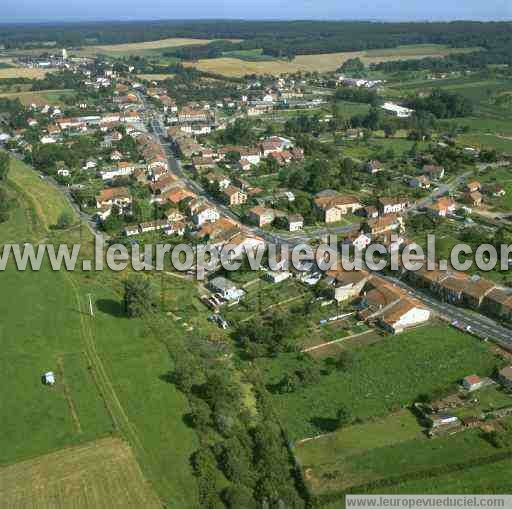 Photo aérienne de Azerailles