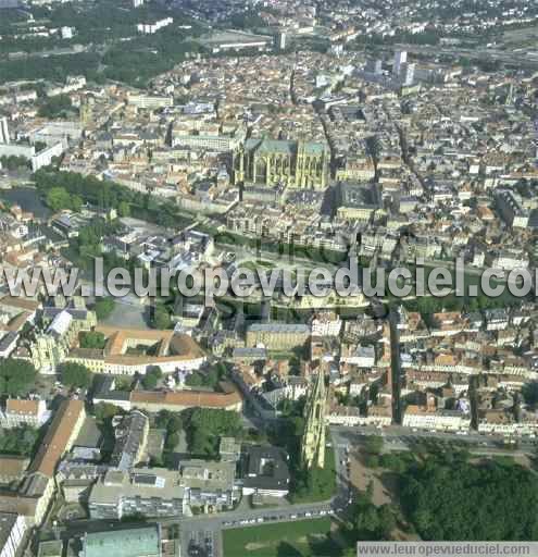 Photo aérienne de Metz