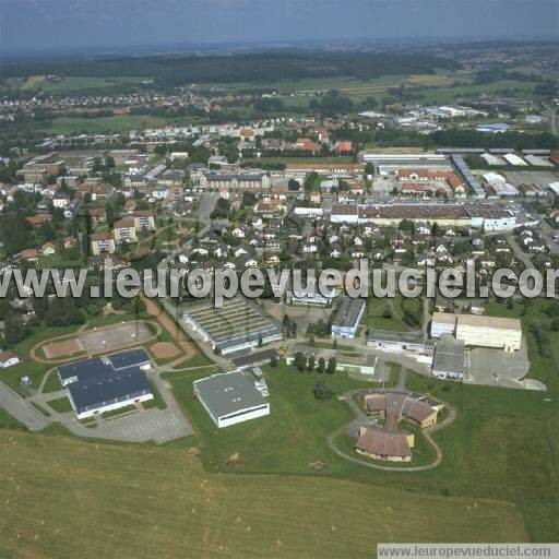 Photo aérienne de Sarrebourg