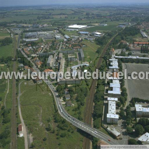 Photo aérienne de Sarrebourg