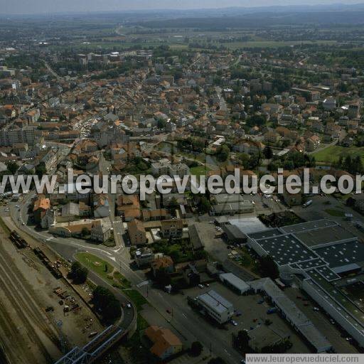 Photo aérienne de Sarrebourg