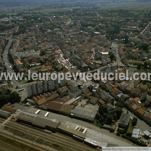 Photo aérienne de Sarrebourg