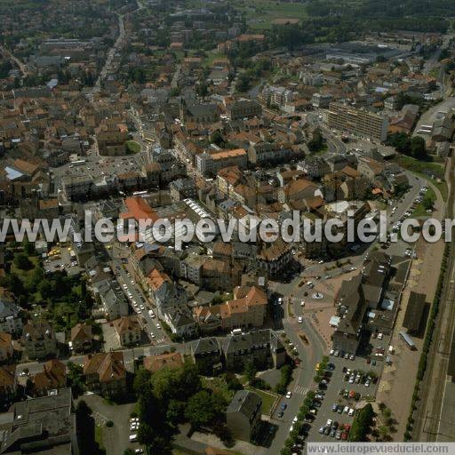 Photo aérienne de Sarrebourg