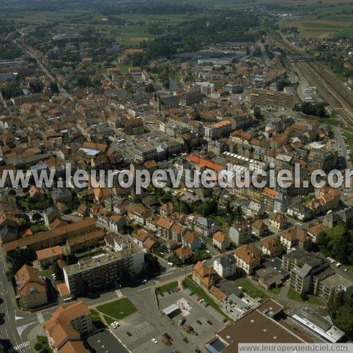 Photo aérienne de Sarrebourg