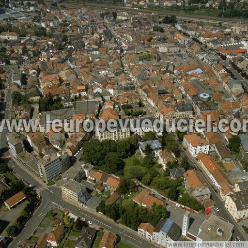 Photo aérienne de Sarrebourg