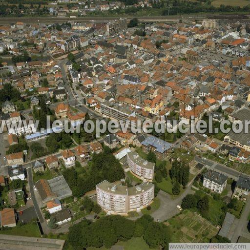 Photo aérienne de Sarrebourg