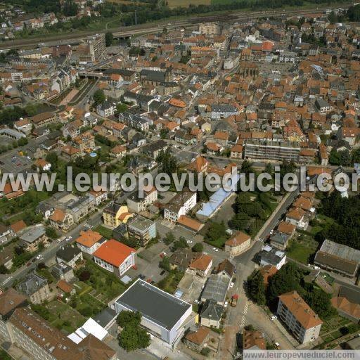 Photo aérienne de Sarrebourg