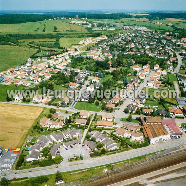 Photo aérienne de Sarrebourg