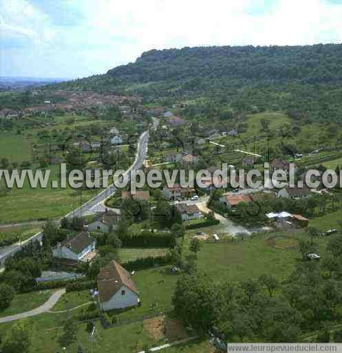 Photo aérienne de Mont-le-Vignoble