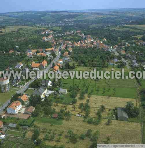 Photo aérienne de Sarreguemines