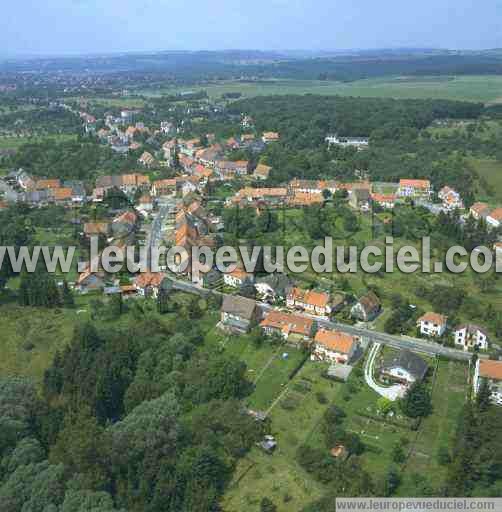 Photo aérienne de Sarreguemines