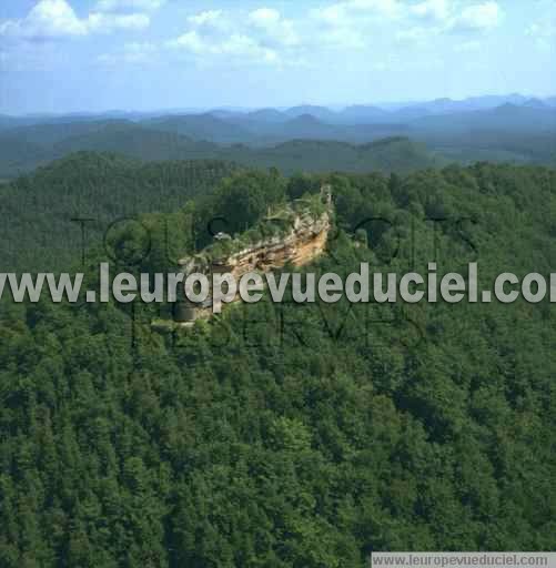 Photo aérienne de Philippsbourg