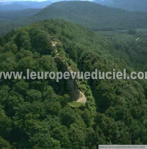 Photo aérienne de Philippsbourg