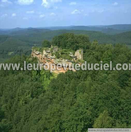 Photo aérienne de Philippsbourg